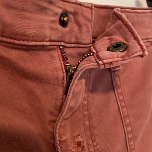 Abercrombie & Fitch rustic red ultra high rise super skinny ankle jeans. 30/10R - Picture 4 of 7